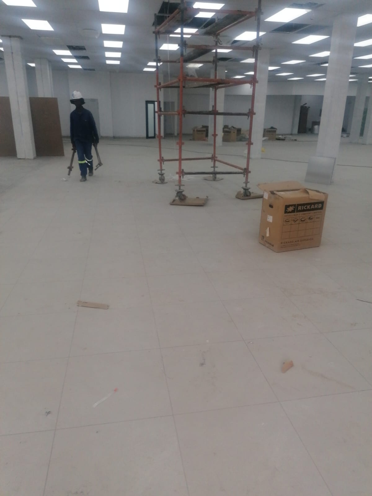 Post renovation and event cleanup